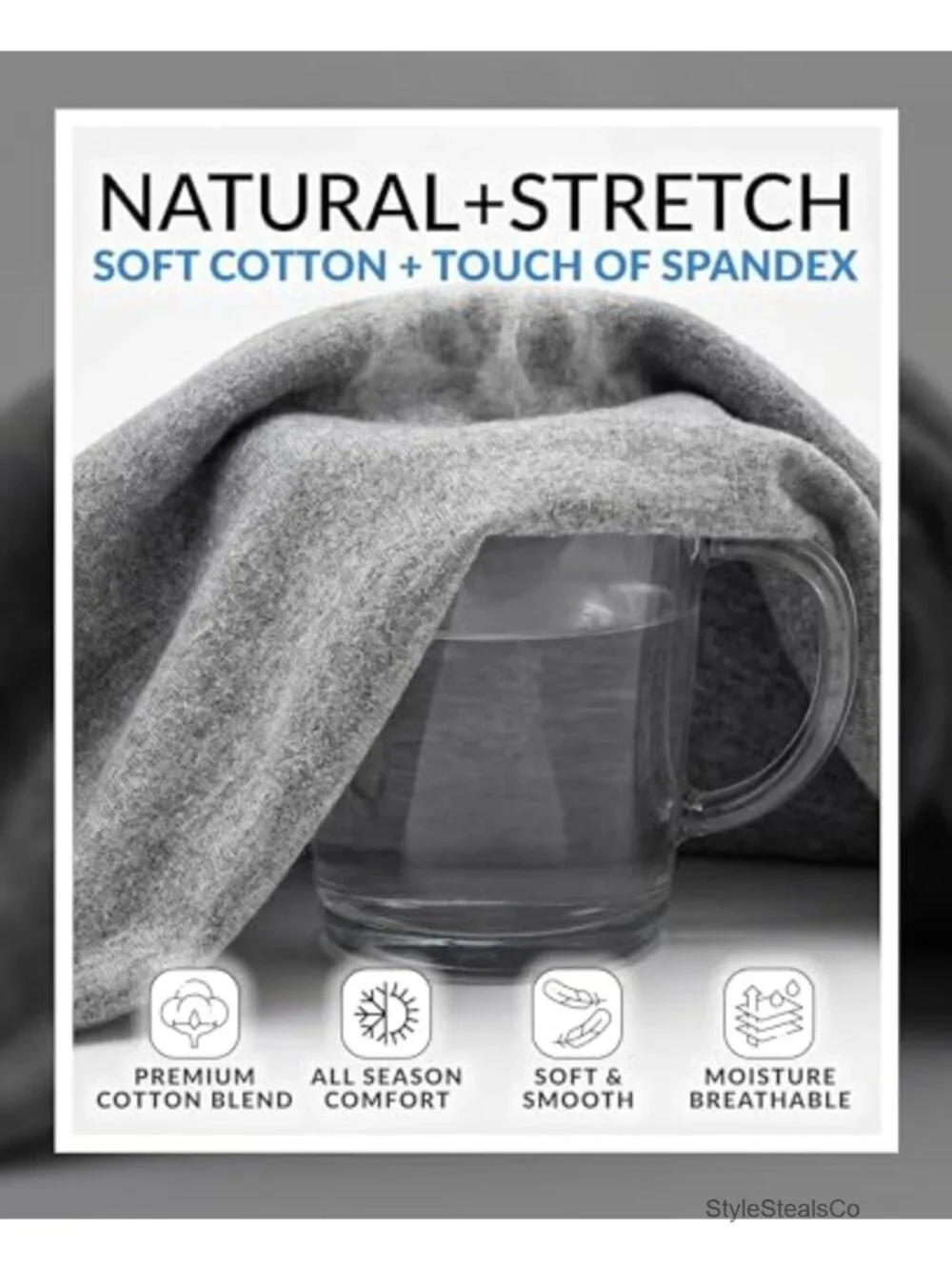 Cotton Stretch Boyshort Boxer Briefs - Multipack Undershort Trunks